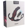 Generique Cockring et plug vibrant Knight 10 x 3.5cm
